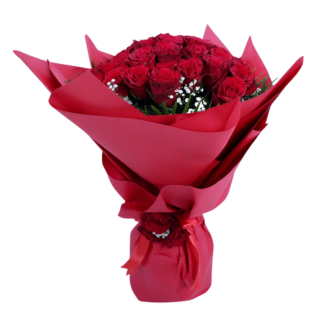30 Red Roses Bouquet | Valentines Day Flowers